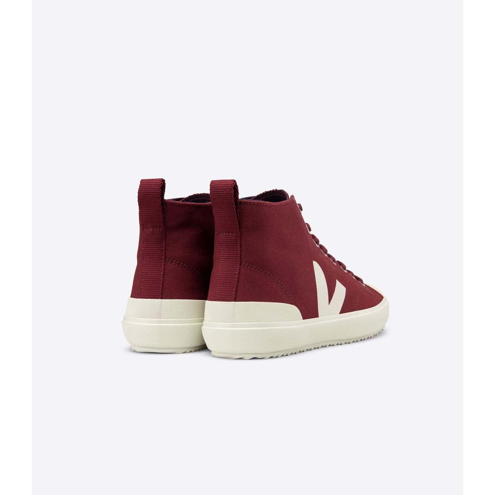 Veja NOVA HT CANVAS Hoog Dames Rood | BE 353BEX